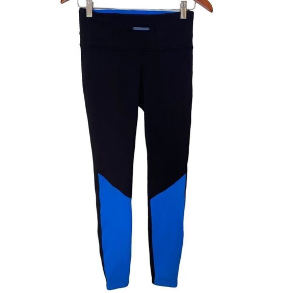 Lululemon Run: Runder Under Pant Beaming Blue / Black - Picture 9 of 12